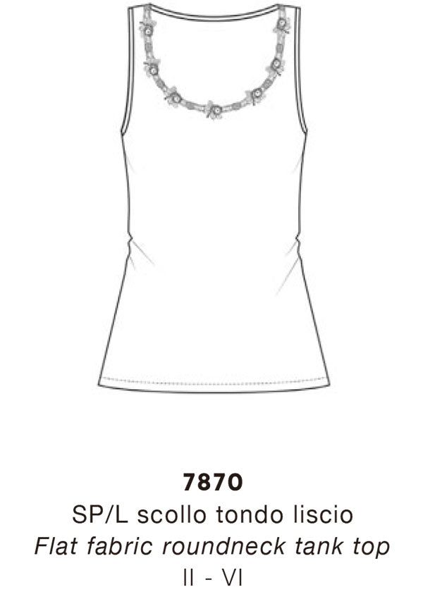 【7870】D SP/L LA/SE LISCIO MOTIVO MACRAME'【Oscalito】