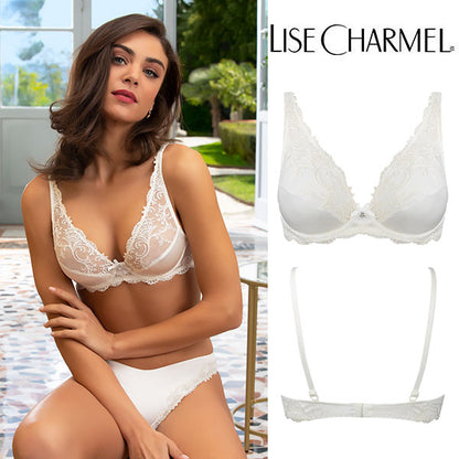 [C80en] ワイヤー入りパッドなし(B,C) 品番ACC7480 【LISE CHARMEL】【リズシャルメル】