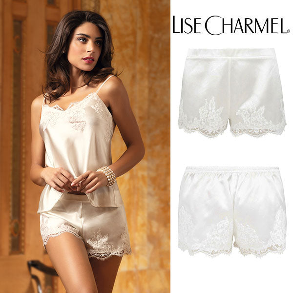 [C80en] フレアショーツストレッチシルクサテン 品番ALC0180 【LISE CHARMEL】【リズシャルメル】