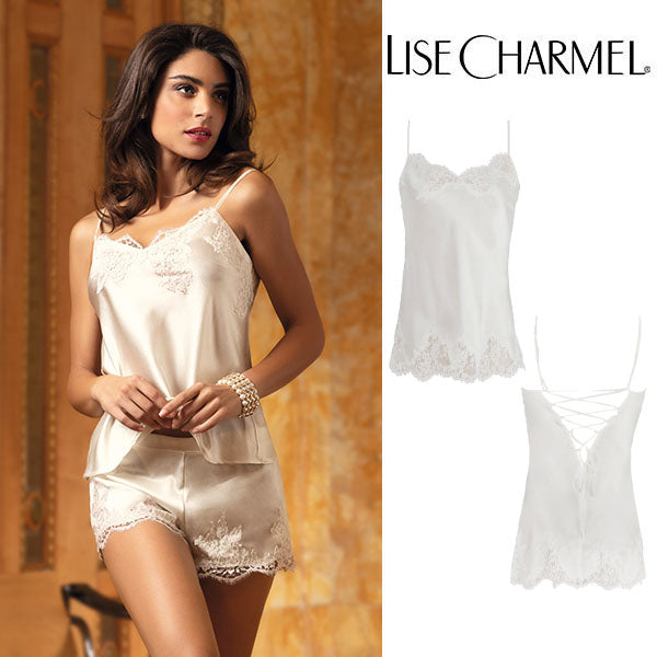 [C80en] ベビードール ストレッチシルクサテン 品番ALC1780 【LISE CHARMEL】【リズシャルメル】
