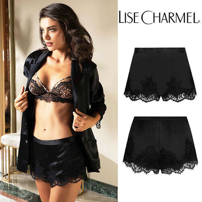 [C80no] フレアショーツストレッチシルクサテン 品番ALC0180 【LISE CHARMEL】【リズシャルメル】