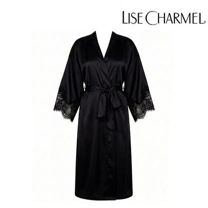 [C80no] ロングガウン ストレッチシルクサテン 品番ALC6780 【LISE CHARMEL】【リズシャルメル】