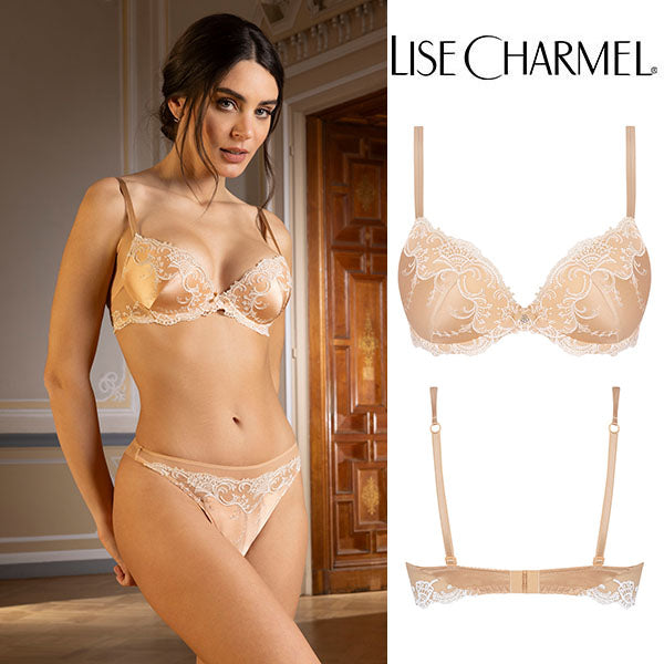 [C80pe] モールドカップブラ(D) 品番ACC8580 ※大きめ注意 【LISE CHARMEL】【リズシャルメル】