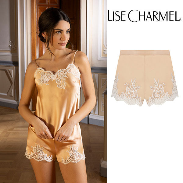 [C80pe] フレアショーツストレッチシルクサテン 品番ALC0180 【LISE CHARMEL】【リズシャルメル】