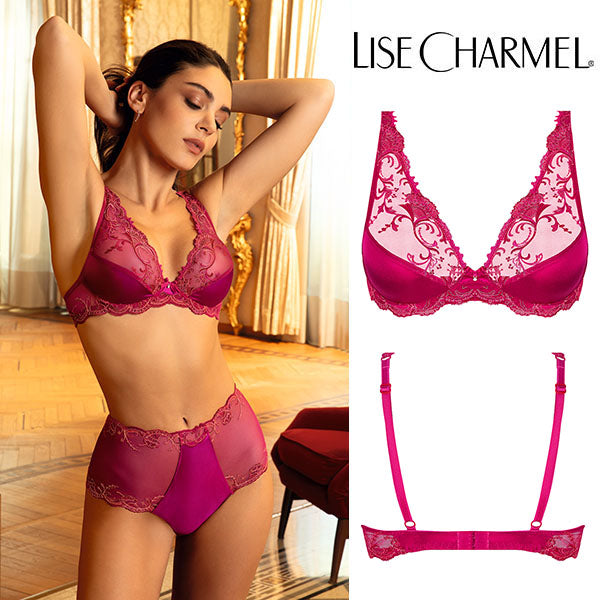 [C80sa] ワイヤー入りパッドなし(B,C) 品番ACC7480 【LISE CHARMEL】【リズシャルメル】