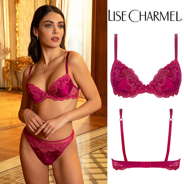 [C80sa] モールドカップブラ(A,B,C) ※A,Bは厚底 品番ACC8580 【LISE CHARMEL】【リズシャルメル】