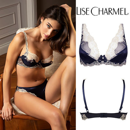[C80sm] ワイヤー入りパッドなし(D) 品番ACC7480 【LISE CHARMEL】【リズシャルメル】