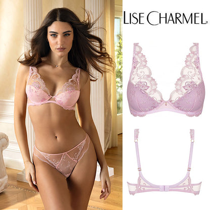 [H15da] ハーフパッドブラ(B,C) 品番ACH7015 【LISE CHARMEL】【リズシャルメル】