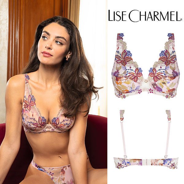 [J27rh] ハーフカップブラ(B,C) 品番ACJ7427 【LISE CHARMEL】【リズシャルメル】