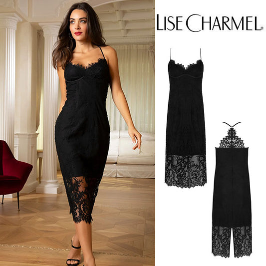 [J35no] レースロングドレス 品番ALJ7135 【LISE CHARMEL】【リズシャルメル】