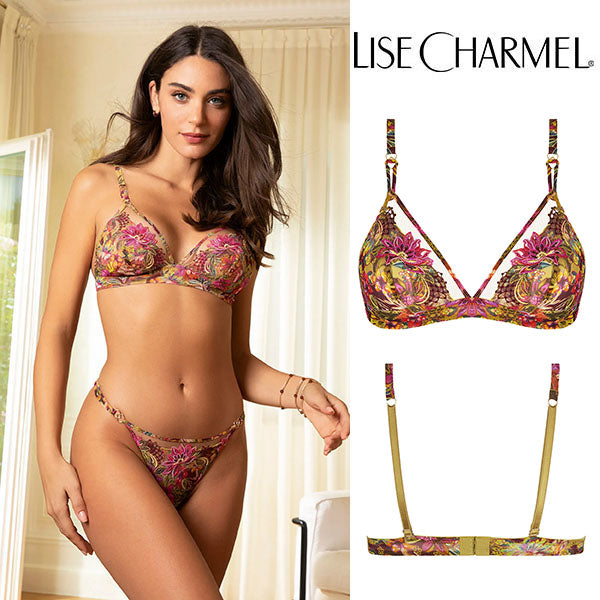 [J37fe] 三角ブラ ブラレット 品番ACJ6537 【LISE CHARMEL】【リズシャルメル】