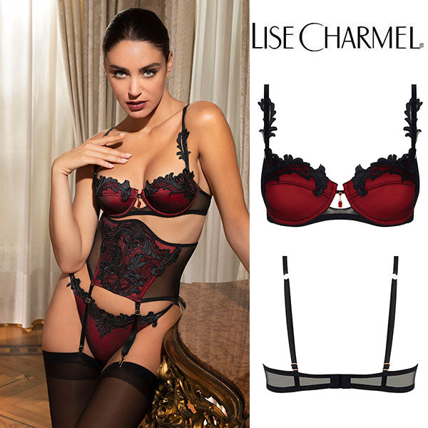 [J49or] パッドなし3/4ブラ(B,C) 品番ACJ3049 【LISE CHARMEL】【リズシャルメル】