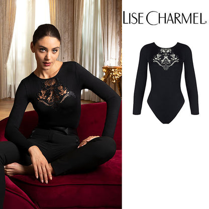 [J49or] 長袖ボディ マイクロモダール 品番ALJ5249 【LISE CHARMEL】【リズシャルメル】