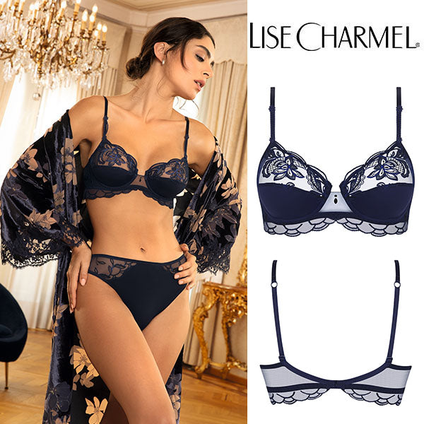 [J73bn] フルカップブラ(D,E) 品番ACJ6073 ※大きめ注意 【LISE CHARMEL】【リズシャルメル】