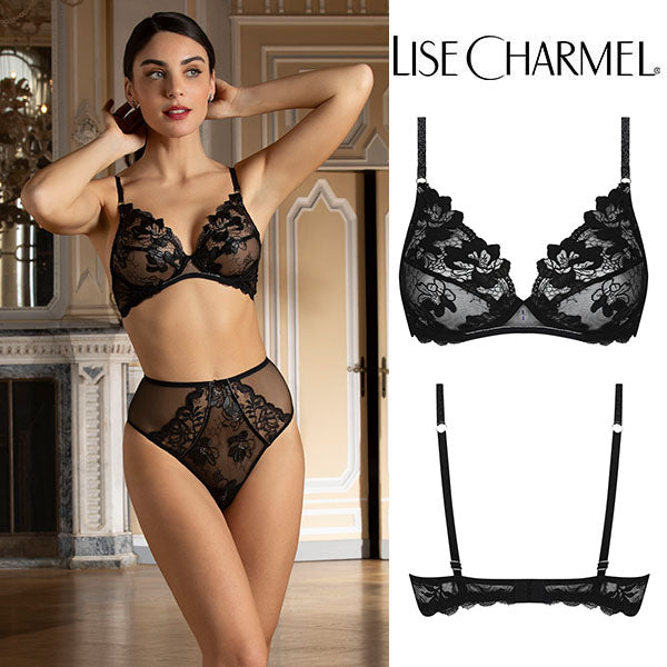 [M05na] ハーフカップブラ(D) 品番ACM7405 【LISE CHARMEL】【リズシャルメル】