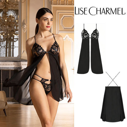[M05na] ベビードール フロントホック 品番ALM1705 【LISE CHARMEL】【リズシャルメル】
