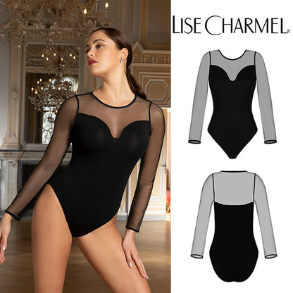[M05na] 長袖ボディ マイクロモダール 品番ALM5805 【LISE CHARMEL】【リズシャルメル】