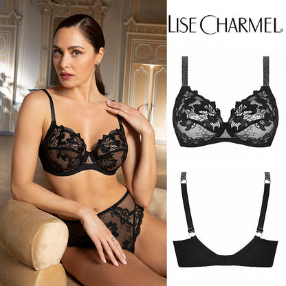 [M05na] フルカップブラ脇補強タイプ(D,E,F) 品番BCM6105 ※大きめ注意【LISE CHARMEL】【リズシャルメル】
