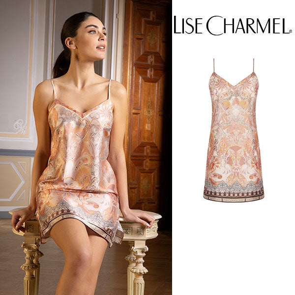 [M20cp] スリップ ポリエステルツイル 品番ALM1020 【LISE CHARMEL】【リズシャルメル】