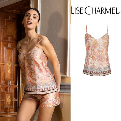 [M20cp] キャミソール ポリエステルツイル 品番ALM4220 【LISE CHARMEL】【リズシャルメル】