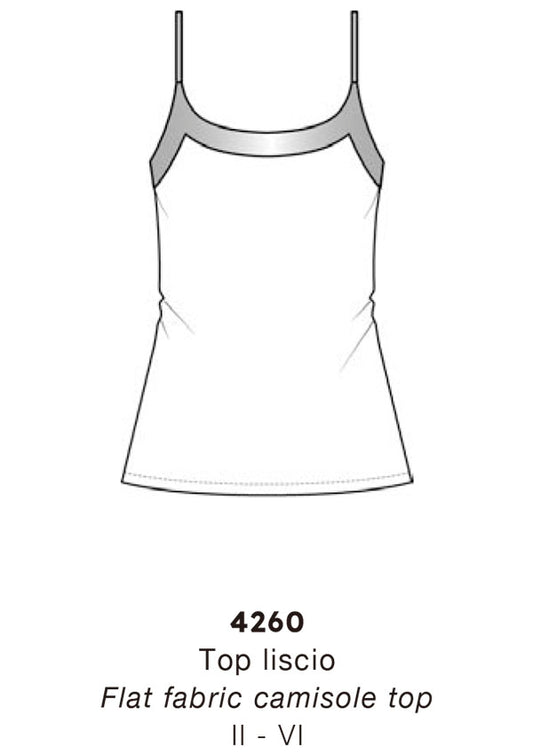【4260】WOMAN CAMI TOP WOOL SILK SATIN TRIM【Oscalito】