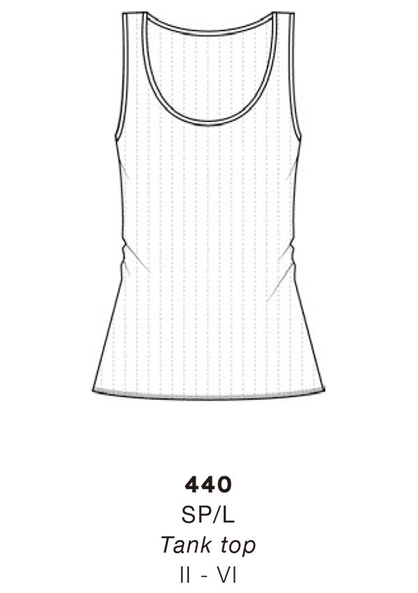 【440】WOMAN TANK TOP COTTON TERMOTEX【Oscalito】