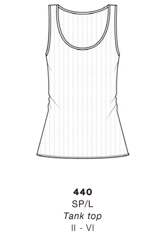 【440】WOMAN TANK TOP COTTON TERMOTEX【Oscalito】