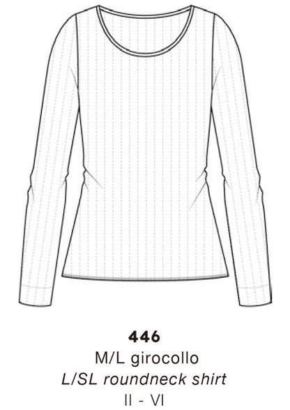 【446】WOMAN L/SL SHIRT COTTON TERMOTEX【Oscalito】
