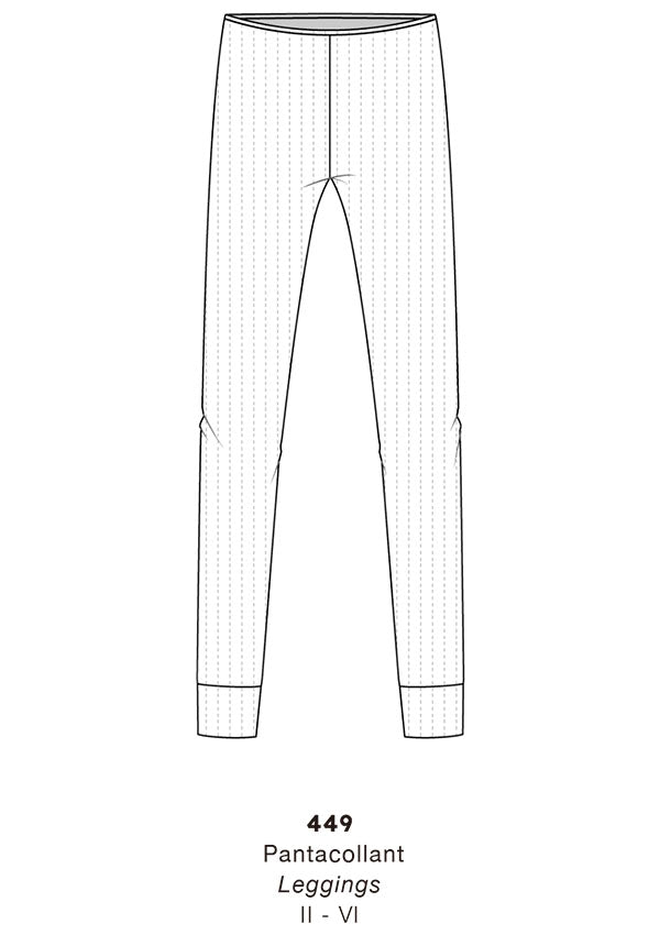 【449】WOMAN LEGGINGS COTTON TERMOTEX【Oscalito】